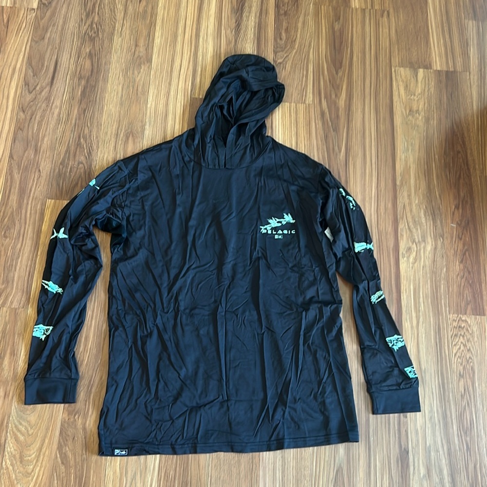 Pelagic hooded fishing shirt